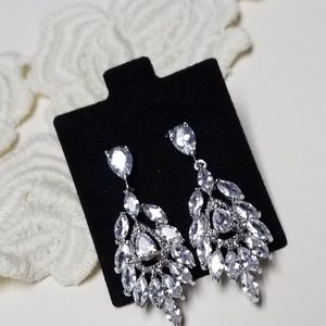 Stunning Crystal Chandelier Earrings